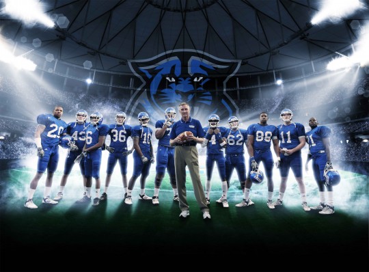 Georgia State Football Poster